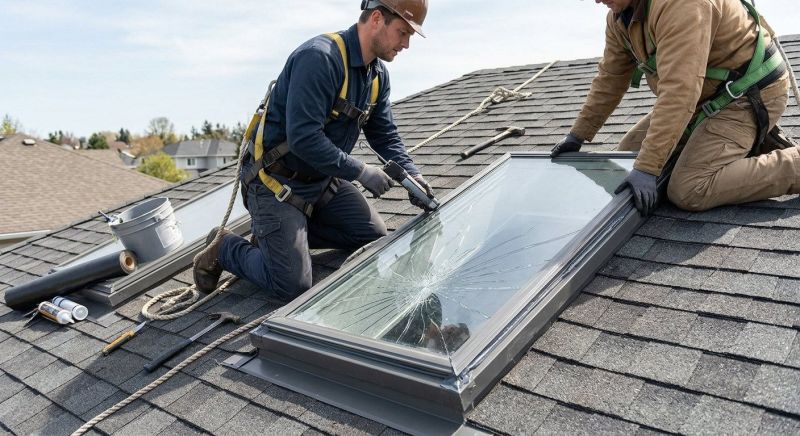 Glass Skylight Repair in Kent, WA