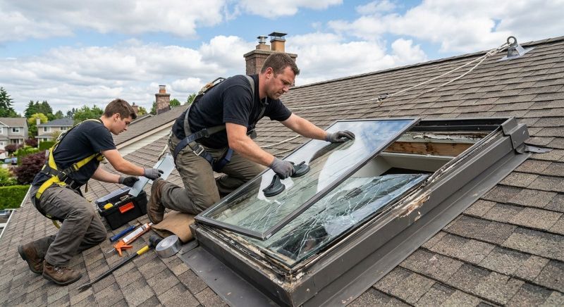 Dome Skylight Repair in Bellevue, WA