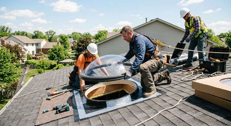 Dome Skylight Replacement in Renton, WA