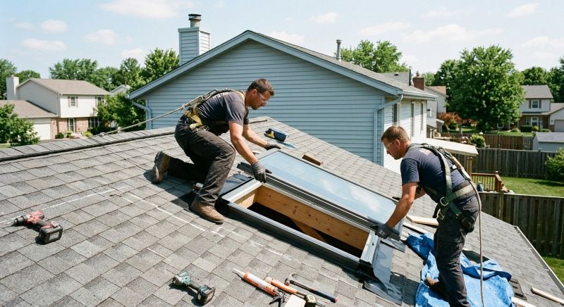 Vented Skylight Installation in Napa, CA